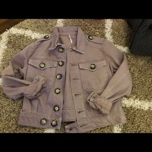 🤎 S O L D 🤎 Free People Cropped Jean Jacket